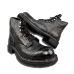 UNITYPUREMAX Luxury Genuine Leather Work Boots | Handmade Men’s Ankle Motorcycle & Outdoor Boots 2
