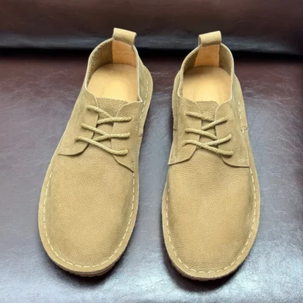 UNITYPUREMAX™ Men’s Handmade Cowhide Casual Shoes – Retro Leather Soft Sole Sneakers 2