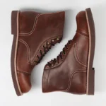 UNITYPUREMAX™ Men’s Handmade 8111 Vintage Cow Leather Motorcycle Ankle Boots 3