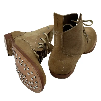UNITYPUREMAX™ Men’s Pure Cowhide Nail Hoof Boots – Waterproof Moto & Work Boots