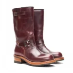 UNITYPUREMAX™ Men’s Vintage Engineer Motorcycle Boots | Genuine Cowhide Leather High-Top Work Shoes 8