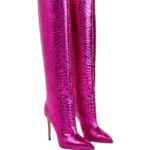 UNITYPUREMAX™ Women Snake Print Over-the-Knee Boots | Thin Heel Party Boots 8cm 4