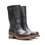 UNITYPUREMAX™ Men’s Vintage Engineer Motorcycle Boots | Genuine Cowhide Leather High-Top Work Shoes 5