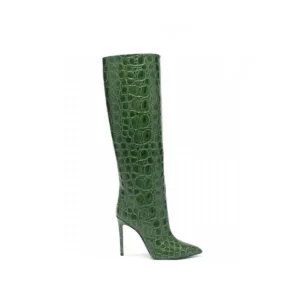 UNITYPUREMAX™ Women Snake Print Over-the-Knee Boots | Thin Heel Party Boots 8cm 1