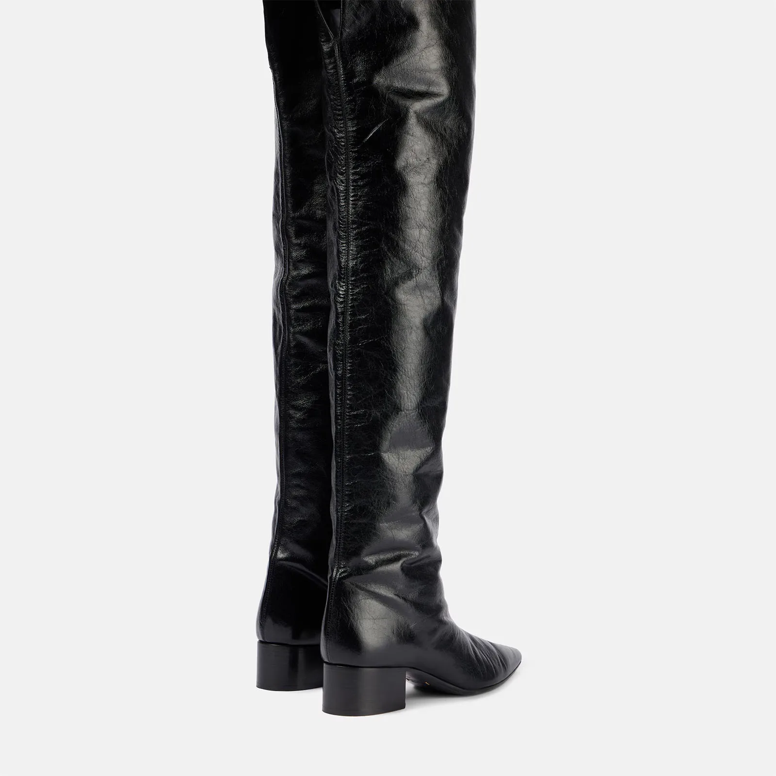 UNITYPUREMAX™ Women Over-the-Knee Skinny Boots | Pointed Toe Mid Heel Waterproof Boots 3