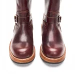 UNITYPUREMAX™ Men’s Vintage Engineer Motorcycle Boots | Genuine Cowhide Leather High-Top Work Shoes 9