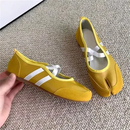 UNITYPUREMAX™ Tabi Mary Jane Ballet Flats – Split Toe Minimalist Women’s Shoes 1