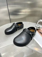 UNITYPUREMAX™ Vintage Genuine Leather Flat Sandals – Women’s Buckle Strap Slip-On 3