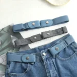 Invisible Elastic Waist Belt for Women | Buckle-Free Adjustable Stretch Belt | UNITYPUREMAX™ 1