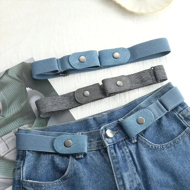 Invisible Elastic Waist Belt for Women | Buckle-Free Adjustable Stretch Belt | UNITYPUREMAX™ 1