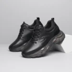 UNITYPUREMAX™ Men’s Cowhide Elevator Sneakers – 8cm / 10cm Invisible Height Increasing Shoes 3