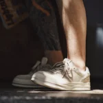Velocity™ '95 Men's White Patchwork Chunky Sneakers - Breathable Street Style 3