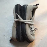 Apex™ Mens Grey Chunky Platform Sneakers - Retro Height-Increasing Shoes 4