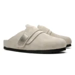 UNITYPUREMAX™ Suede Leather Cork Clogs – Slip-On Closed-Toe Mules with Arch Support 5