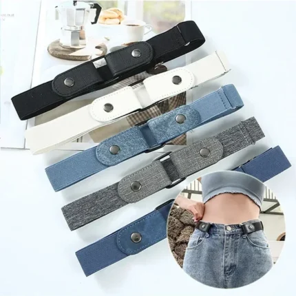 Invisible Elastic Waist Belt for Women | Buckle-Free Adjustable Stretch Belt | UNITYPUREMAX™ 2