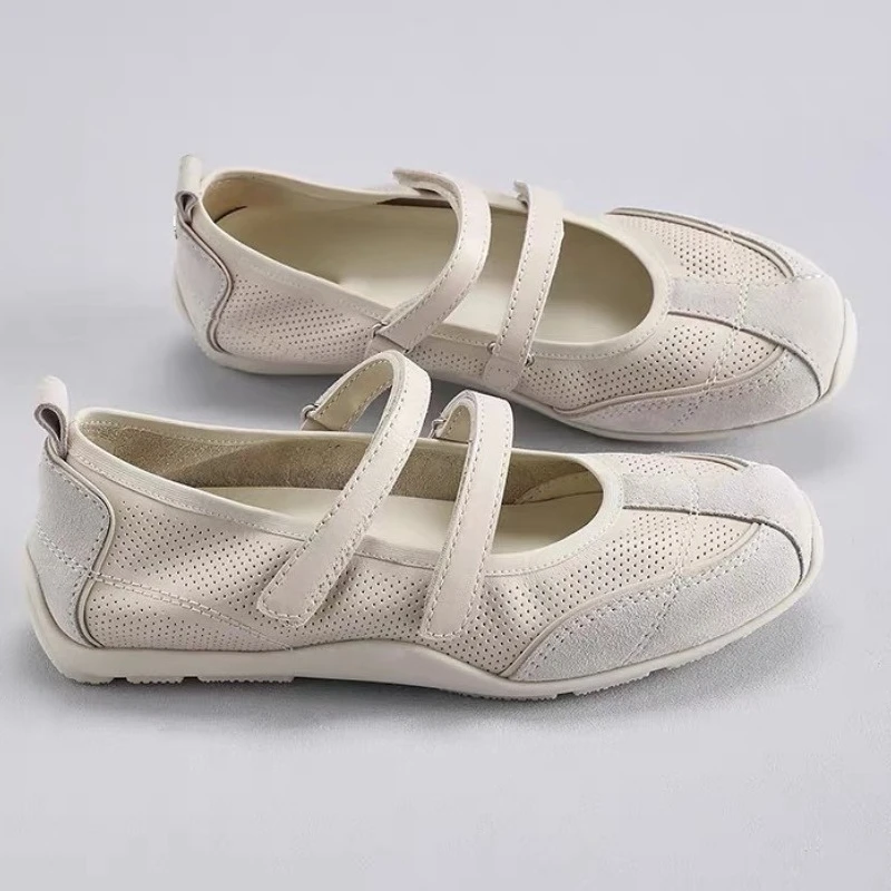 UNITYPUREMAX™ Retro Ballet Mary Jane Flats – Comfort Mesh Casual Women’s Shoes 5