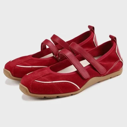 UNITYPUREMAX™ Retro Ballet Mary Jane Flats – Comfort Mesh Casual Women’s Shoes 1
