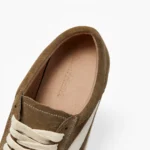 UNITYPUREMAX™ Low-Top Men’s Brown Suede Sneakers – Casual Platform Walking Shoes