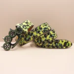 Leopard Rhinestone Western Denim Belt | Unisex Y2K Hip-Hop Style | UNITYPUREMAX™ 4