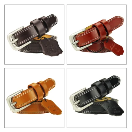UNITYPUREMAX™ Luxury Slim Leather Women’s Belt – Classic Pin Buckle Waist Belt 4