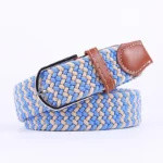 Unisex Woven Elastic Canvas Belt | Casual Braided Stretch Jeans Belt | UNITYPUREMAX™ 8