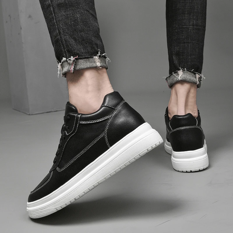 UNITYPUREMAX™ Men’s 8cm Elevator Shoes – Invisible Height Increasing Lift Sneakers 6