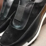 UNITYPUREMAX™ Men’s Casual Genuine Leather Slip-On Shoes – Breathable Bling Handmade Fashion Sneakers 5