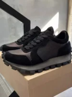 UNITYPUREMAX™ Outdoor Leather Running Trainers – Men’s Breathable Lace-Up Thick Sole Outdoor Sport Sneakers 5