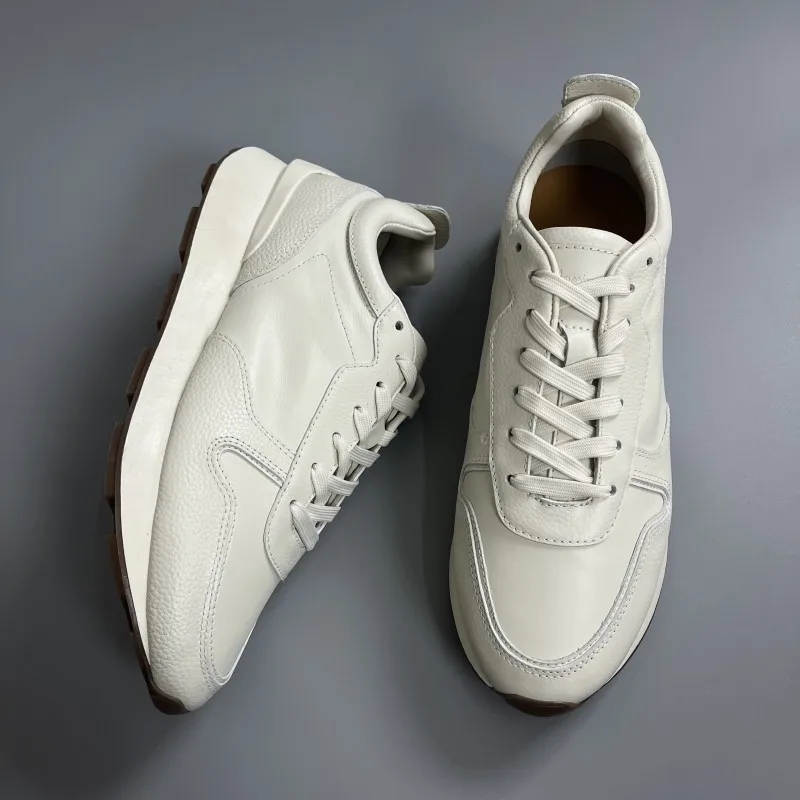 UNITYPUREMAX™ Nordic Leather Vulcanized Sneakers – Men’s Breathable Lace-Up Casual Shoes 4