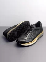 UNITYPUREMAX™ Vintage Leather Platform Running Sneakers for Men 6