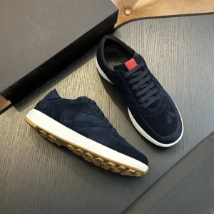 UNITYPUREMAX™ Men’s Cowhide Suede Outdoor Sneakers – European Style Tie-Rope Casual Shoes (EU 39–46) 1