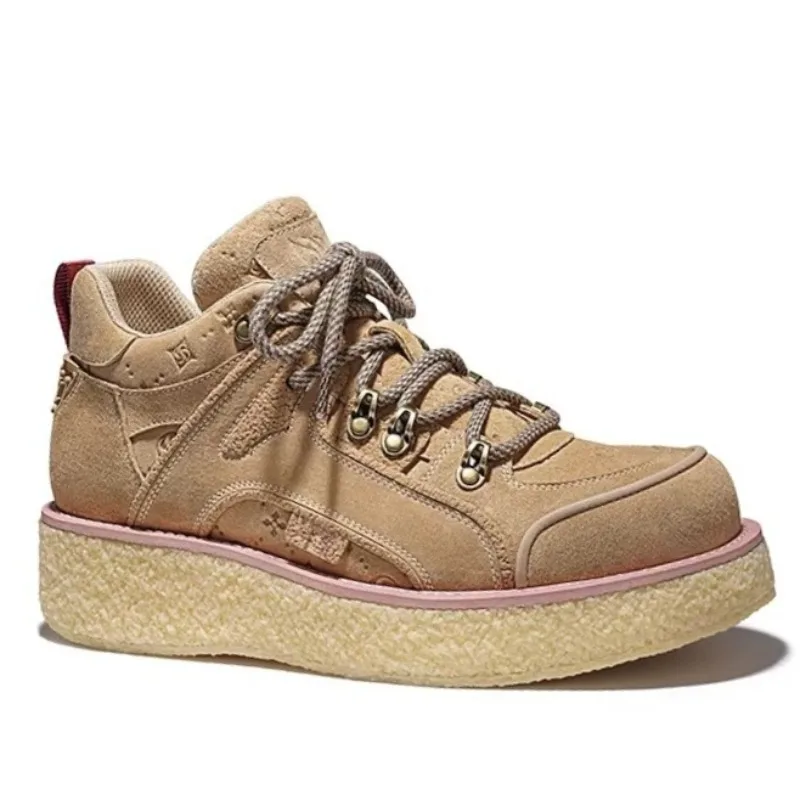 UNITYPUREMAX™ Women’s Genuine Leather Platform Sneakers – Breathable Vulcanized Height-Increasing Casual Shoes 2