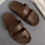UNITYPUREMAX™ Sheepskin Open-Toe Slippers – Women’s Casual Summer Beach Footwear 7