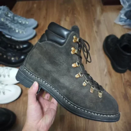 UNITYPUREMAX™ Handmade Suede Riding Mid-Calf Boots for Men 1