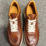 UNITYPUREMAX™ Handmade Horsehide Leather Sneakers – Breathable Retro Casual Shoes for Men 2