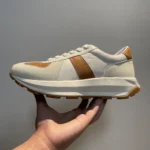 UNITYPUREMAX™ Men’s German Army Trainers – Genuine Leather Dad Shoes with Top-Grain Cowhide 3