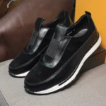 UNITYPUREMAX™ Men’s Casual Genuine Leather Slip-On Shoes – Breathable Bling Handmade Fashion Sneakers 4