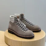 UNITYPUREMAX™ Suede Lace-Up Casual Hiking Boots for Men 5