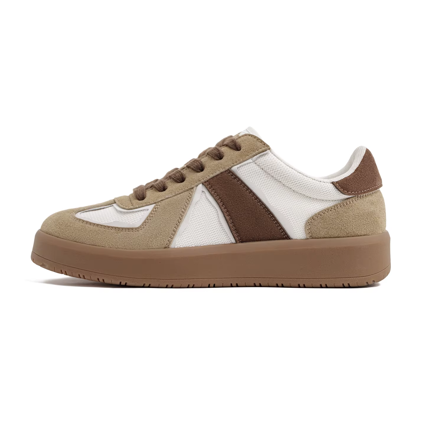 UNITYPUREMAX™ Men's Retro German Army Trainers – Chunky Sole Lace-Up Low-Top Sneakers 5