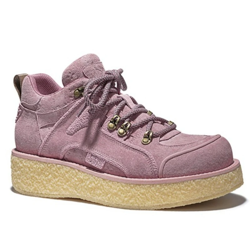 UNITYPUREMAX™ Women’s Genuine Leather Platform Sneakers – Breathable Vulcanized Height-Increasing Casual Shoes 4