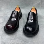 UNITYPUREMAX™ Men’s British Style Leather Derby Shoes – Genuine Breathable Business Casual Dress Shoes 3