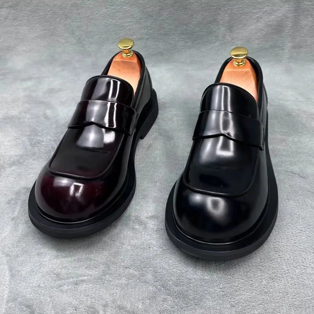 UNITYPUREMAX™ Men’s British Style Leather Derby Shoes – Genuine Breathable Business Casual Dress Shoes 3