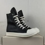 UNITYPUREMAX™ Unisex High-Top Canvas Sneakers – Thick Sole Zip-Up Lace-Up Casual Plimsolls 2