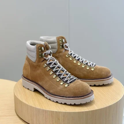 UNITYPUREMAX™ Suede Lace-Up Casual Hiking Boots for Men 2