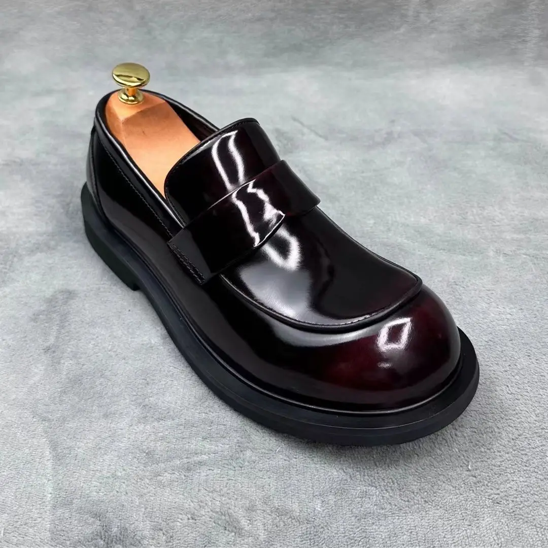 UNITYPUREMAX™ Men’s British Style Leather Derby Shoes – Genuine Breathable Business Casual Dress Shoes 1