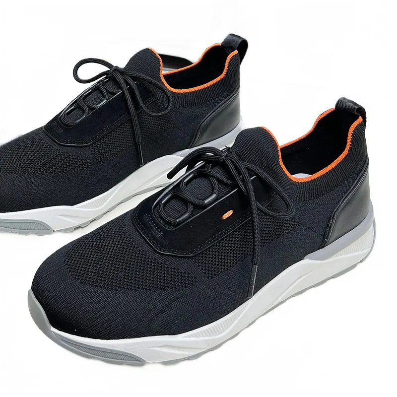 UNITYPUREMAX™ Men’s Breathable Cushion Running Sneakers – Knitted Shock-Absorbing Slip-On Sport Shoes 4