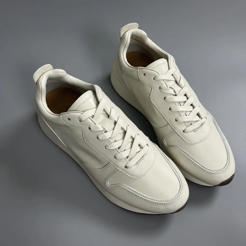 UNITYPUREMAX™ Nordic Leather Vulcanized Sneakers – Men’s Breathable Lace-Up Casual Shoes 5