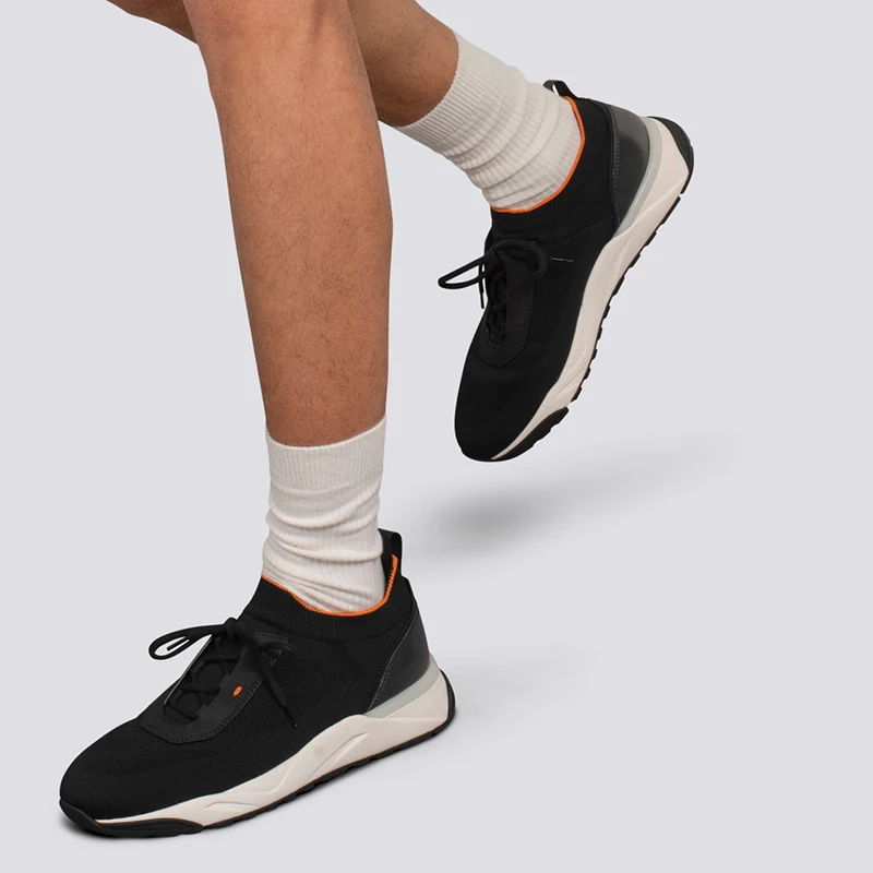 UNITYPUREMAX™ Men’s Breathable Cushion Running Sneakers – Knitted Shock-Absorbing Slip-On Sport Shoes 3