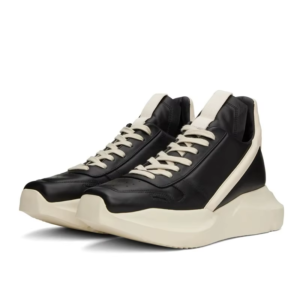 UNITYPUREMAX™ British Chunky Leather Sneakers – Waterproof Lace-Up Casual Board Shoes for Men
