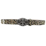 UNITYPUREMAX™ Luxury Rhinestone Western Cowboy Belt – Crystal Studded PU Leather Punk Rock Jeans Belt for Men & Women 6